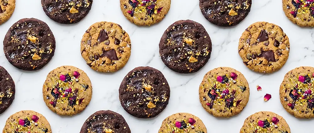 The Brutal Baker sugar-free keto cookies — Food Launch client